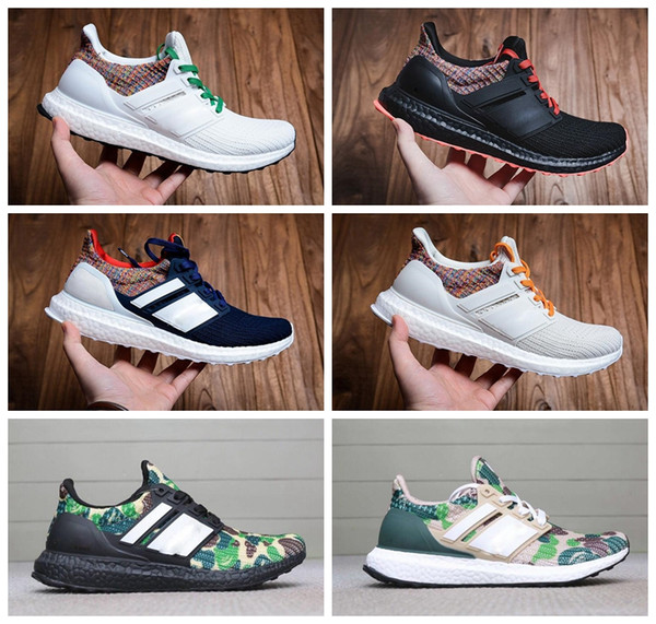 Ultra boost Running Shoes 3.0 4.0 Men Women Stripe Balck White Oreo Designer Sneakers Ultraboost Sport Shoes Trainers Size 36-45