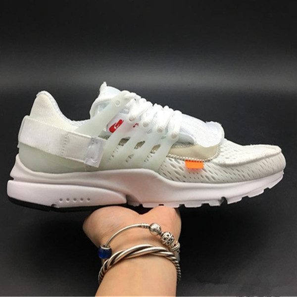 2019 Air King Presto Mens Running Shoes Brand Black White Fashion Luxury Designer Womens Kids Shoes Sneakers Trainers Athletic Size 36-45