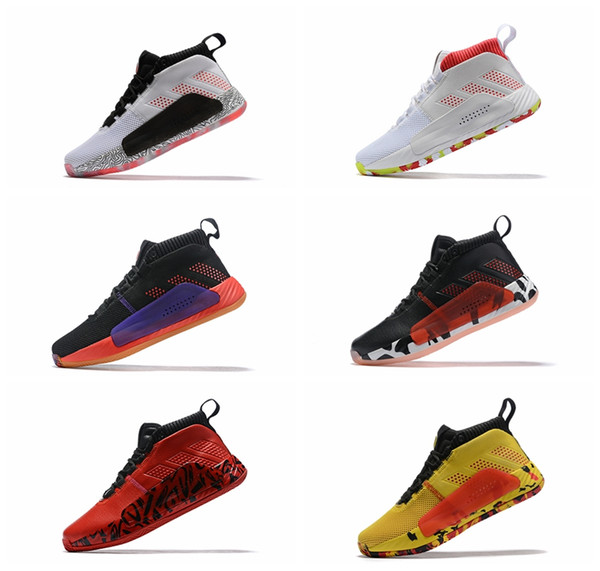 2019 New Damian Lillard V Suede Chinese New Year Bruce lee Backetball Shoes Best quality Mens Shoes Sports Dame 5 Trainers Sneakers