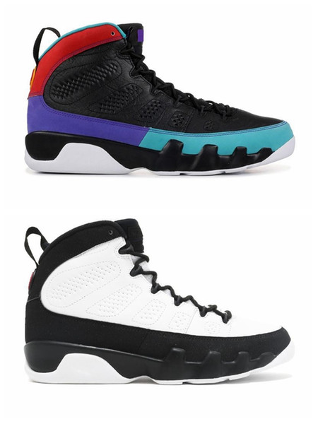 High Quality 9 Dream It Do It UNC Bred Space Jam Basketball Shoes Men 9s Tour Yellow PE Spirit Anthracite Sneakers With Box