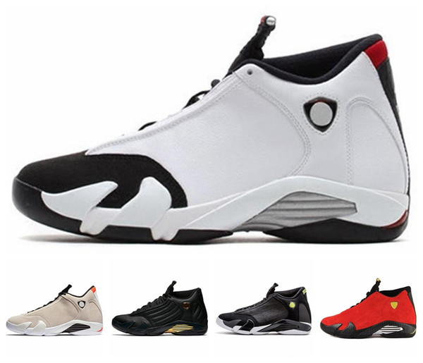 14 Last Shot 14s DESERT SAND mens basketball shoes 14s BLACK TOE mens sports shoes boots sneakers athletics with box free shippment footwear