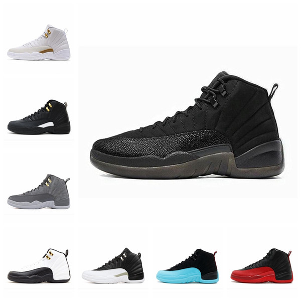 12 12s basketball shoes for men Winterized Gym red CNY flu game GAMMA BLUE Dark grey the master taxi mens sports sneakers