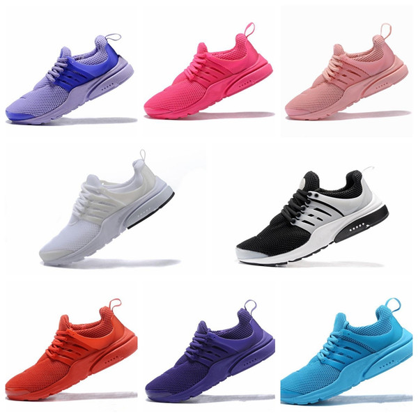 Best Quality Prestos 5 V Running Shoes Men Women 2018 Presto Ultra BR QS Yellow Pink Black Oreo Outdoor Sports Fashion Jogging Sneakers