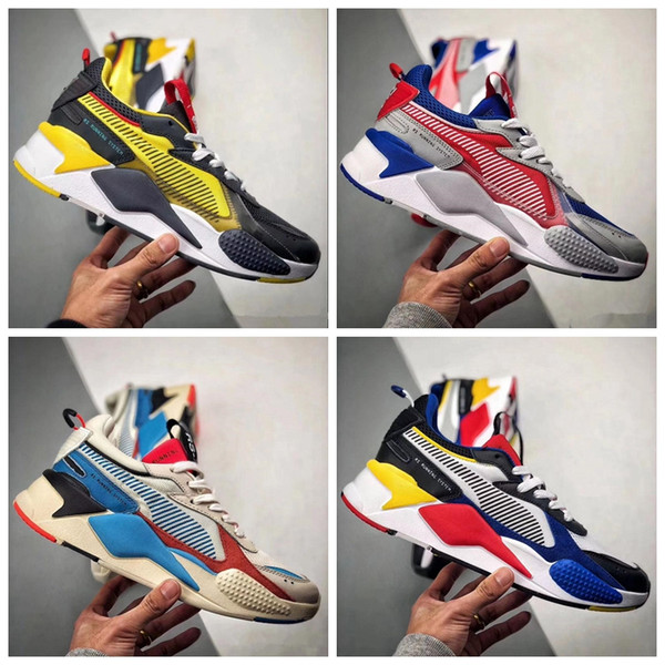 Men & Women RS-X Reinvention Running System White Black Blue Red Yellow Dad Shoes Athletic Fashion Sneakers Jogging Sports Shoes