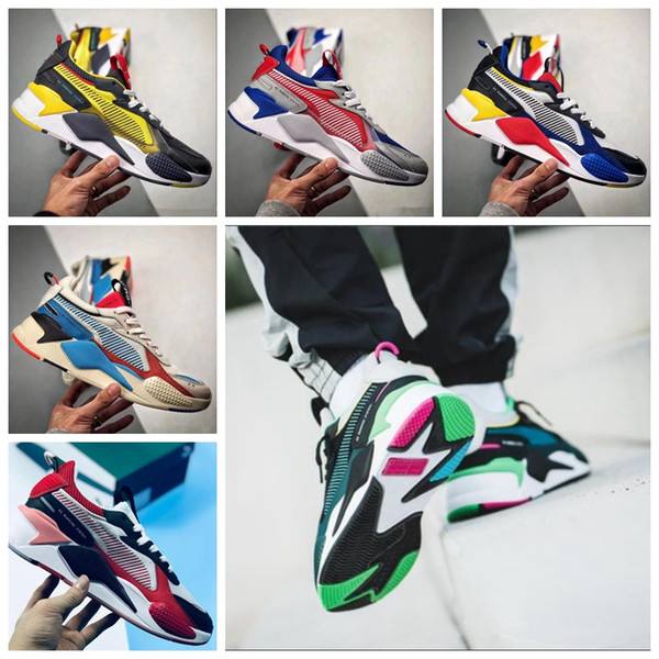 2019 New Men & Women RS-X Reinvention Running System White Black Blue Red Yellow Dad Shoes Athletic Fashion Sneakers Jogging Sports Shoes