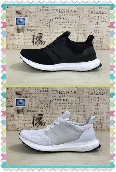 2018 good quality Ultra 4.0 Running Shoes for men classic pure white Ultra Women outdoor sports sneaker BB6168