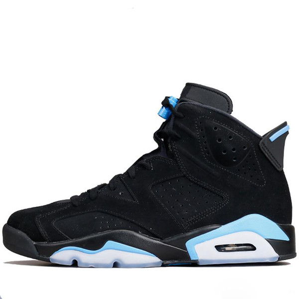 wholesale Fashion Brand 6s UNC Men Basketball Shoes High Quality High Cut Sports Sneakers Comfortable Breathable Trainers Shoes 3A 09