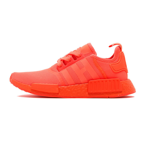 2019 NMD R1 Primeknit Japan Triple Black white red OG pink men women Outdoor Shoes runner breathable sports shoe trainer fashion sneakers 12