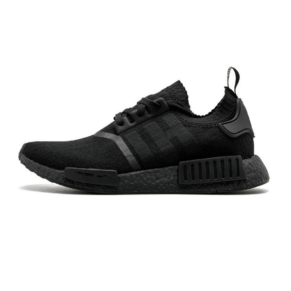 2019 NMD R1 Primeknit Japan Triple Black white red OG pink men women Outdoor Shoes runner breathable sports shoe trainer fashion sneakers 08