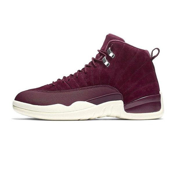 wholesale J012HA Classic 12 12s Mens outdoor Shoes Michigan Gym Red Blue Brown XII Men Designer Shoes Sport Sneakers Trainers 3A 03