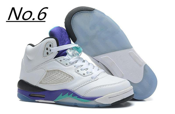 wholesale 5s mens basketball shoes blue Olympic metallic Gold White Cement OG Black Metallic Fire red Oreo Sports Sneakers 3A 06