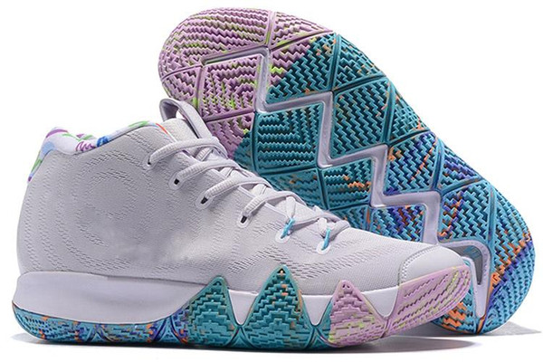 wholesale big boys Kids Irving 4Outdoor Shoes Womens Green Kyrie Halloween Dotd Pe Day Of The Dead CTC Confetti Carpet girls Trainer 03