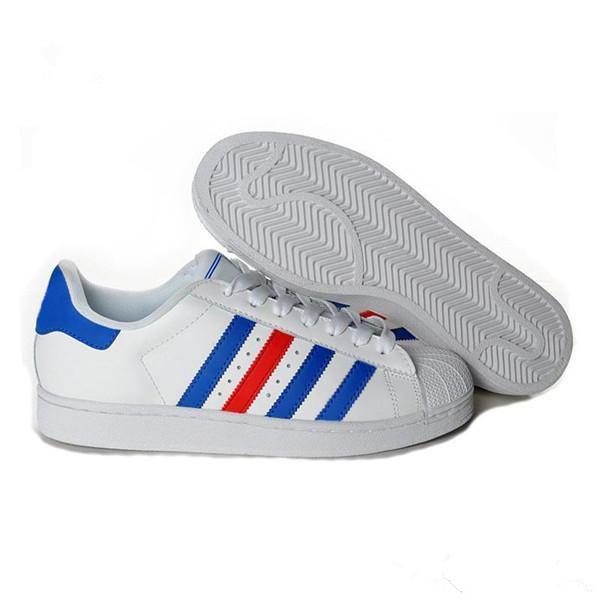 wholesale Originals Superstar White Hologram Iridescent Junior Superstars 80s Pride Sneakers Super Star Women Men Sport Casual Shoes 3A 13