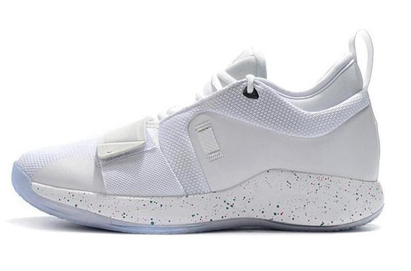 wholesale Fashion PG2.5 University Red Opti Men Basketball Shoes Racer blue White Black Wolf Grey Mens Paul George sports sneakers 3A 04