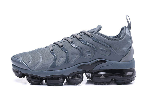 wholesale 2019 NEW TN Plus Olive In Metallic White Silver Colorways Shoes Men Women TN Casual Triple Black airs Shoes 3A 12