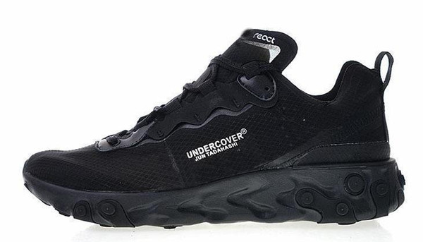Epic React Element 87 Undercover Mens Womens Shoes Designer Sneakers Trainers Sports Light Black Sail Light Bone Hiking Jogging Shoes 3A 14