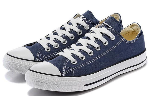 wholesale 2019 New quality Classic Low-Top & High-Top canvas Casual shoes Men's Women's canvas shoes Size EU35-46 3A 19