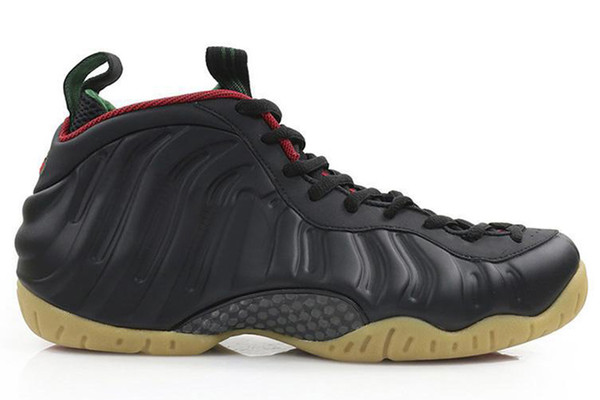 wholesale 2019 New mens penny hardaway Foam One Black Gold Speckle Outdoor Shoes high quality boy sports Outdoor Basketball Shoes 13
