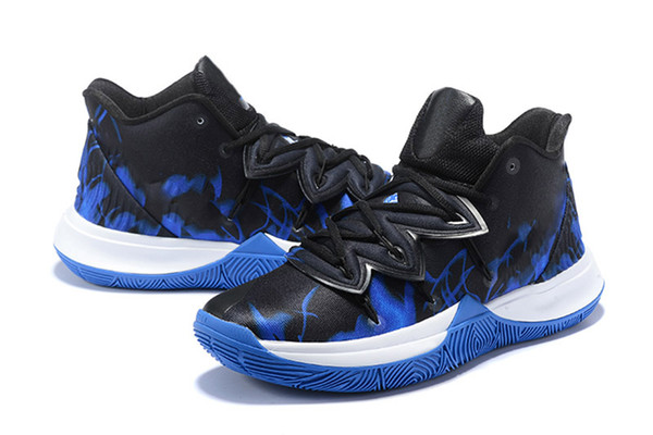 Newest Kyrie 5 Duke PE Mens Outdoor Sports Shoes Iring 5s Black Game Royal Zoom Men Designer Trainer with box 3A