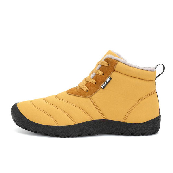 Voovix 2018 New Men's Winter Snow Boots Plush Thickening Winter Outdoor Non-slip Walking Sports Shoes Ankle Snow Boots 3A 11