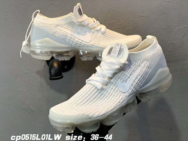 New Arrivals designer shoes Black Triple White Cushion portable Womens Mens Fashion Athletics Trainers lace-up Running Shoes size 36-44