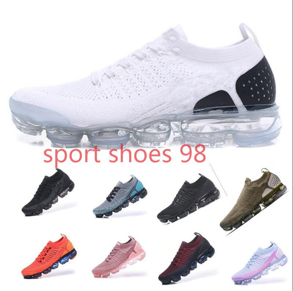 2019 New quality mens Fashion Designer luxury Shoes Air Running Trainer fly Sportsdoor Hot Hiking Jogging Walking Sports Sneakers 36-45