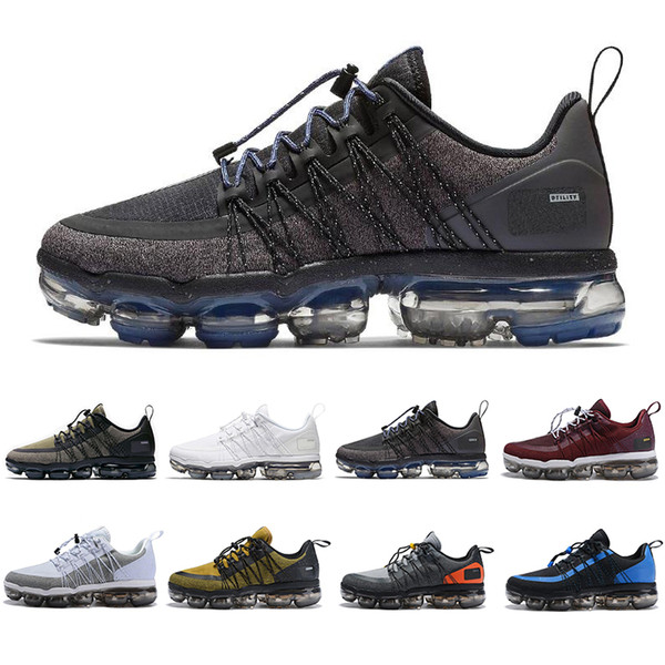 2019 Utility Men Outdoor Shoes Triple Black white Anthracite Reflect Silver Discount Runner mens trainers Sports Sneakers 40-45