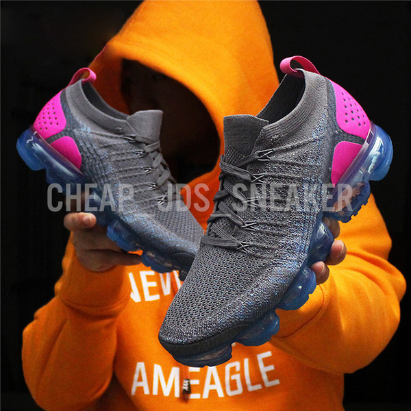 VM 2.0 men Running shoes Unisex Designer Sport Trainers Sneakers women laser orange Triple Black White Olympic Crimson Pulse size 36-45