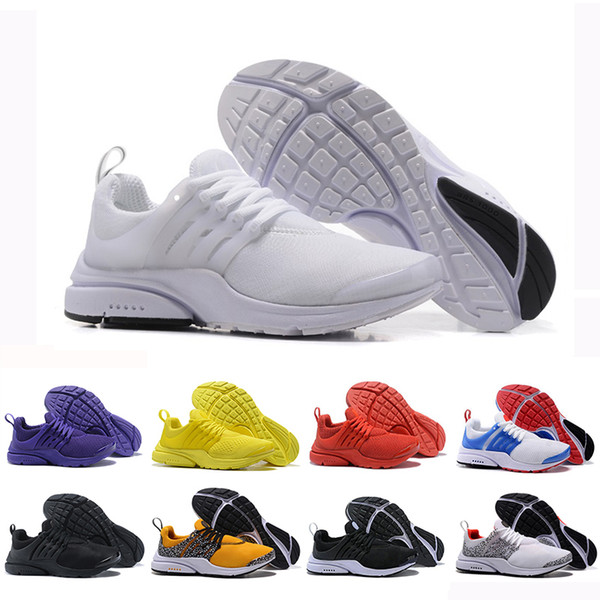 2019 Presto BR QS Mens Womens Sneaker Tripel Black White red Outdoor Shoes trainer sports shoe athletic Jogging free shipping size 36-45