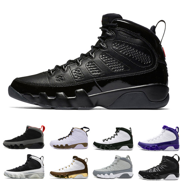 2019 High Quality 9 Dream It Do It UNC Bred Space Jam Basketball Shoes Men 9s Tour Yellow PE Spirit Anthracite Sneakers