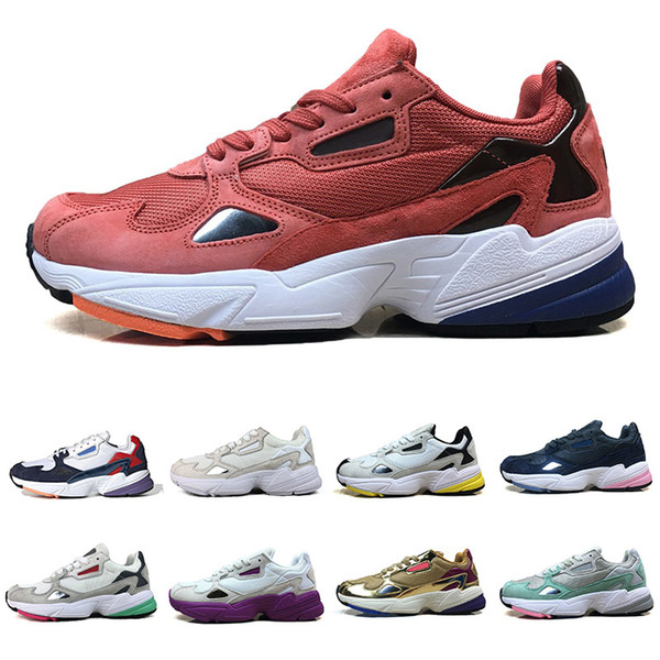 Cheap New Falcon Asphalt Gold Purple Pink Mens Women Running Shoes for Top quality Man trainers Sliver Chaussure Sports Sneakers Size 36-45