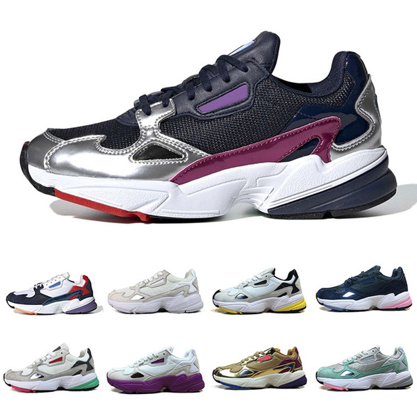 Falcon Asphalt Gold Purple Mens Women Running Shoes for High quality Man trainers Sliver Chaussure Sports Sneakers Size 36-45