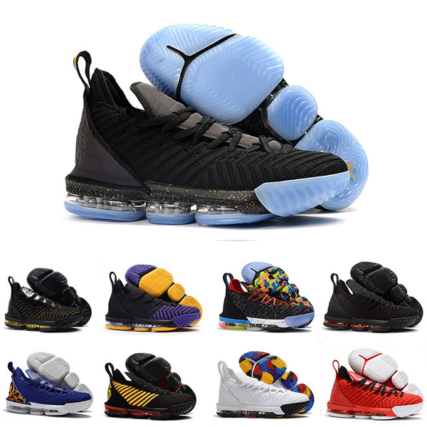 lebron Shoes 16 basketball shoes 2019 Fruity Pebbles Gold Black Purple Leopard Red Boys Girls Women youth Outdoor sneakers