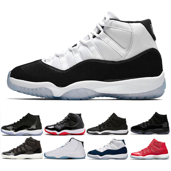 11 XI 11s Cap and Gown PRM Heiress Concord High 45 Gym Red Chicago Male Outdoor Space Jams Men Basketball Sneakers sports Shoes