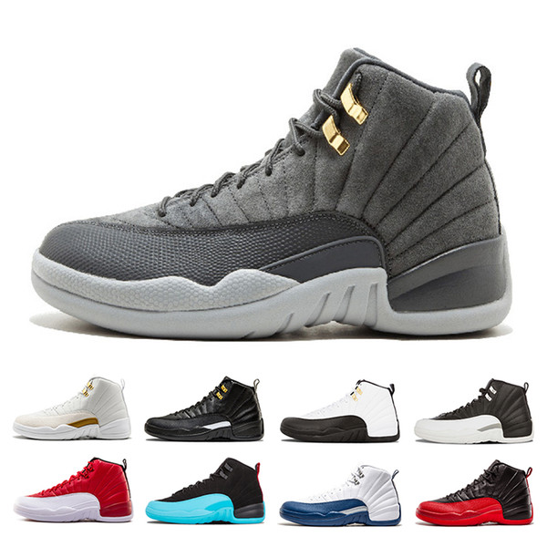 12 12s Gym red Michigan Bulls mens Basketball shoes International Flight Flu Game Wings Taxi men sports sneaker High Quality Outdoor Shoe