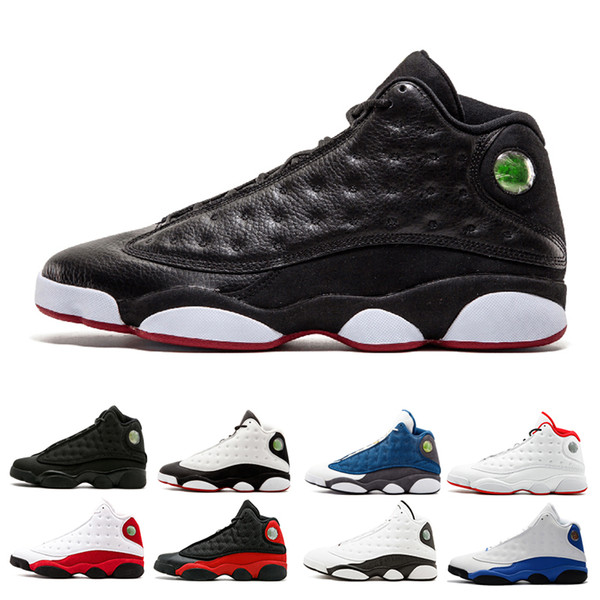 High Quality 13 Bred Chicago Flints Men Outdoor Basketball Shoes 13s DMP Grey Toe History Of Flight All Star Male Sneakers XIII