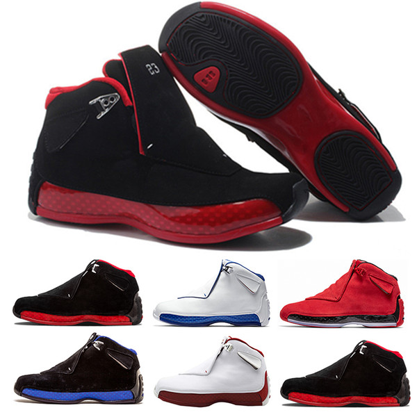 18 18s XVIII Men Basketball Shoes Toro OG ASG Black White Red Bred Royal Blue Athletic Breathable Sports Sneakers designer trainers