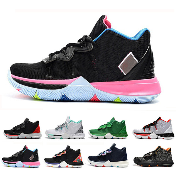 Irving Limited Sale 5 Men Kyrie Basketball Shoes 5s Black Magic for Kyries Chaussures de basket ball Mens Trainers Sneakers Zapatillas 40-46