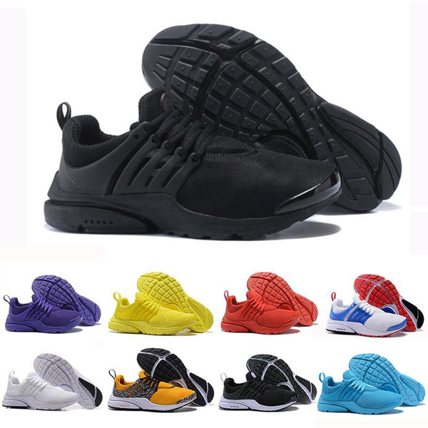 2019 PRESTO 5 BR QS Breathable Triple Black White Black Red Mens Women Outdoor Sneaker Safari Pack Sports designer Trainer shoes 36-45