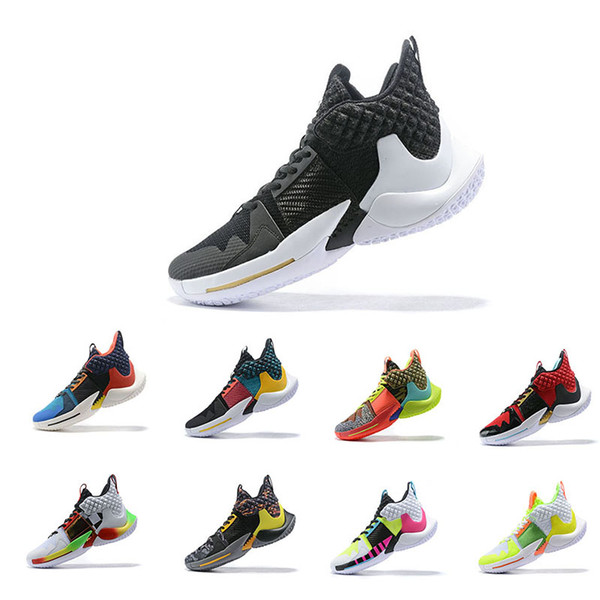 Russell Westbrook Why Not Zero 2.0 Basketball Shoes Men 2S Zero One All Black Red White Blue Grey Sport Sneakers Size 40-46