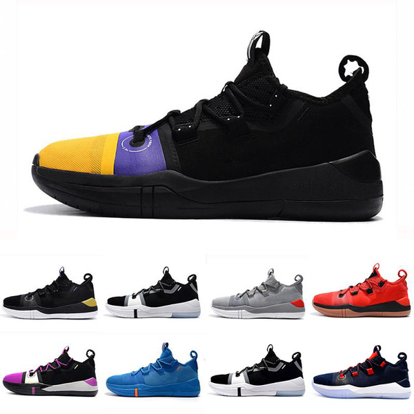 2019 Kobe AD EP Mamba Day Sail Multicolor men Basketball Shoes Wolf Grey Orange for black white Mens Trainning Sports Sneakers 40-46
