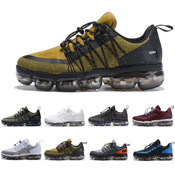 2019 cushion Utility Men Running Shoes Triple Black white Anthracite Reflect Silver Discount Runner mens trainning Sports Sneakers 40-45