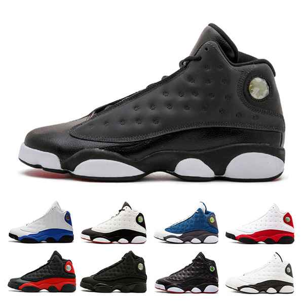 13 13s top Quality Mens Basketball Shoes Bred Black Cat He Got Game Chris Paul Away 2019 XIII Mens Athletics Sneakers 40-47
