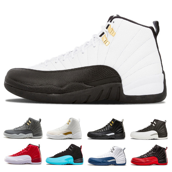 2019 XII 12 Mens Outdoor Basketball Shoes Wntr PRM CNY Gym Red Playoff The Master 12s Designer Shoes Classic Sport Sneakers