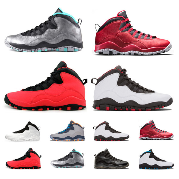 2019 Desert Camo 10s Basketball Shoes Woodland Orland Cement 10s Westbrook I'm back Dark Smoke Grey Steel Grey Men sports Sneakers 41-46