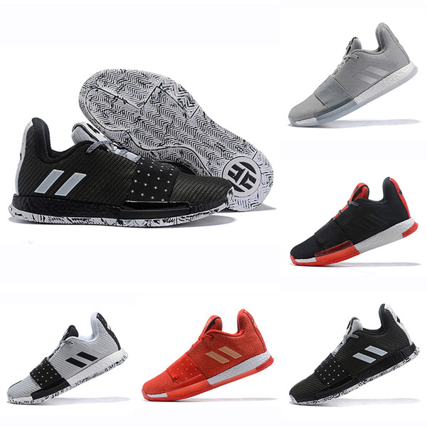 2019 Newest james harden 3 vol.3 Wanted Men's Basketball Shoes High Quality Trainer Sport Sneaker size 40-45