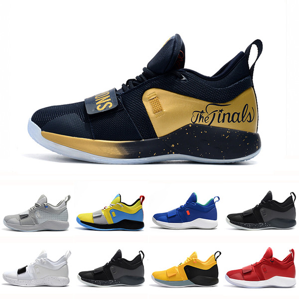 Gold Champion PG 2.5 University Red Opti Yellow Men Athletic Shoes Racer Outdoor Black Wolf Grey Mens Paul George sports sneakers