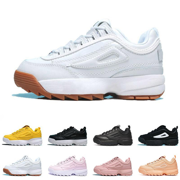 Cheap Brand Disruptors II casual shoes for men women Triples White Gum Silver white black grey fashion Outdoor sports sneaker off mens shoes
