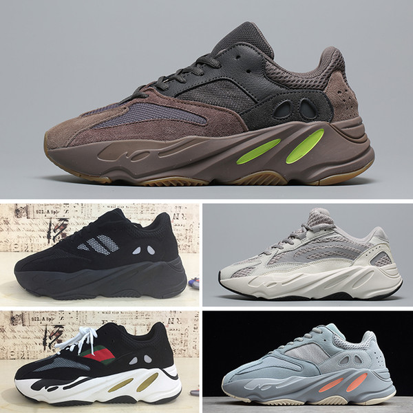 TT With Box 500 700 v2 Inertia Salt Running Shoes Blush Static Wave Runner Women Men Sport Kanye West Mauve Geode Designer Athletics Sneaker