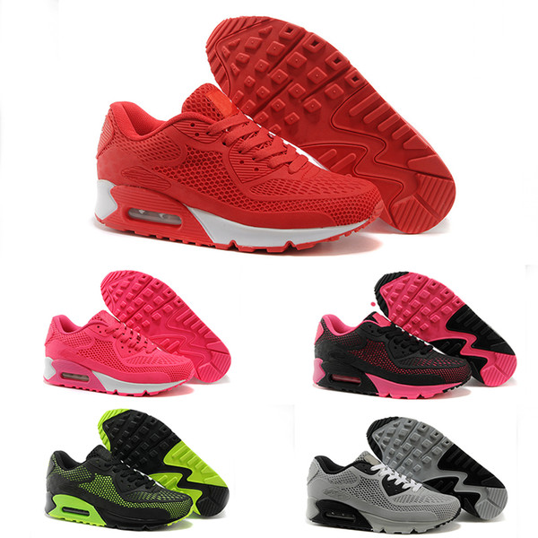2019T 2018 New Cushion 90 KPU Men Women Sport shoes High Quality classical Sneakers Cheap 11 colors Sports running Shoes Size 36-46